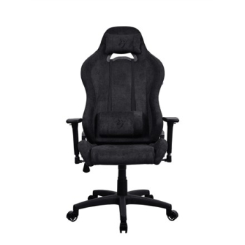 Arozzi Torretta Soft Fabric | Gaming Chair | Metal/Reinforced nylon | Pure Black
