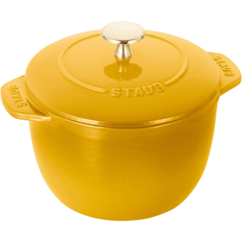 STAUB LA COCOTTE Mały garnek okrągły 16 cm, cytrynowy