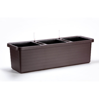 URBALIVE BERBERIS TRIO Donica samonawadniająca 117 x 39 cm, brązowy