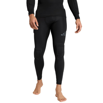 Legginsy bramkarskie męskie adidas Padded Goalkeeper Baselayer Long czarne JZ9224 S