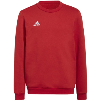 Bluza dla dzieci adidas Entrada 22 Sweat Top czerwona H57473 140cm