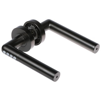 ORNO Klamka szyfrowa IP20 czarna PIN i Bluetooth