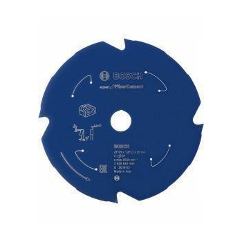 BOSCH PIŁA EXP.FIBER CEMENT 160x20x4z BETON WŁÓKNISTY. ACCU