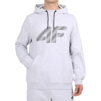 Bluza męska 4F M2548 chłodny jasny szary melanż 4FWMM00TSWSM2548 27M XL