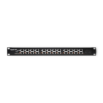 QOLTEC PATCH PANEL RACK | 12 PORTÓW | POE | CZARNY