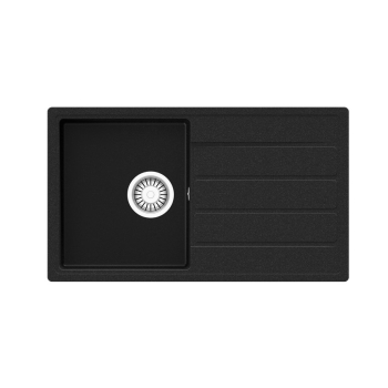 TEKA ZLEWOZMYWAK SYNTETYCZNY COMFOR 45 B-TQ 1B 1D REV 2O AUTO WST ONYX BLACK