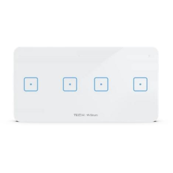 Przewodowy włącznik czteropolowy czarny WSS-22M Tech Sterowniki