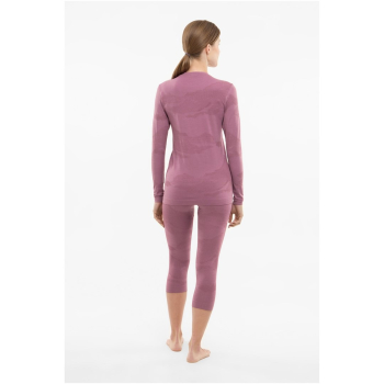 Bielizna damska VIKING Gasher Lady Set 3/4 Merino różowa   XL