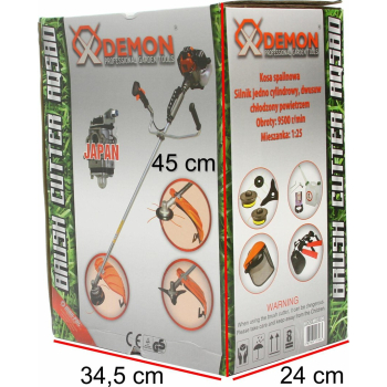 Kosa spalinowa z żyłką DEMON RQ580