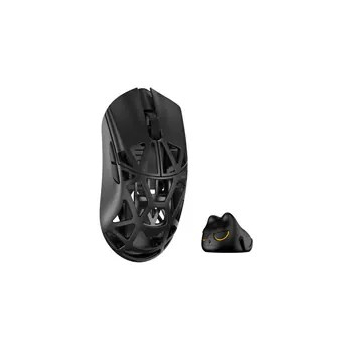 WLMOUSE Beast X Mini Pro Solid Sides Gaming Maus, Omron Optical Switches - schwarz