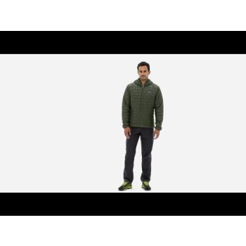 Kurtka ocieplana Patagonia Nano Puff Hoody - forge grey rozmiar: s