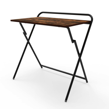Wielofunkcyjny stolik  biurko na laptop Maclean, czarne, 50x80cm, 50kg max., MC-127 B