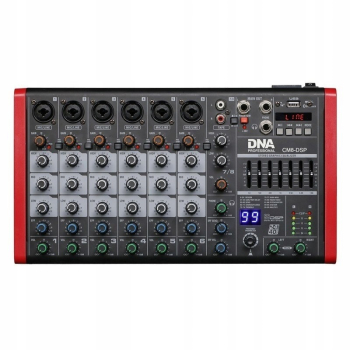 DNA CM8-DSP - Mikser audio, USB, MP3, Bluetooth, Phantom