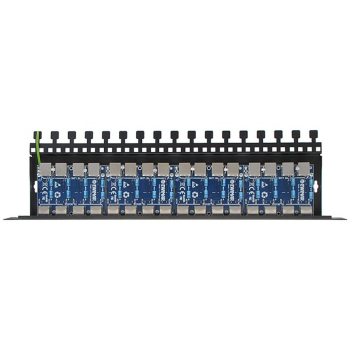 16-kanałowy panel zabezpieczający serii PRO z ochroną przepięciową POE EWIMAR PTF-516R-PRO/PoE