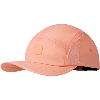 Czapka z daszkiem BUFF 5 PANEL GO CAP SOLID CORAL S/M   S/M