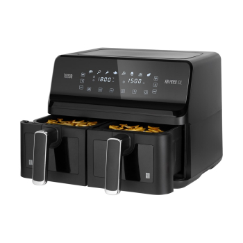 Frytkownica beztłuszczowa TEESA AIR FRYER DUAL POT XXL 8L 2700W