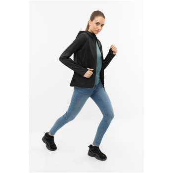 Bluza damska VIKING Yosemite Hoodie Lady rozpinana z kapturem czarna   XXL
