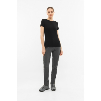 T-shirt damski VIKING Lenta Bamboo Light Lady czarny   XS