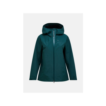 Kurtka damska PEAK PERFORMANCE W Treeline Hipe 2.5L Shell Jacket kolor zielony - M