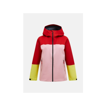 Kurtka damska PEAK PERFORMANCE W Trail Hipe 2.5L Shell Jacket kolor czerwony - XS