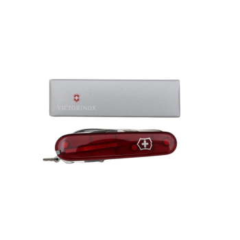 Scyzoryk Victorinox V-1.37 03.T Climber czerwony przezroczysty