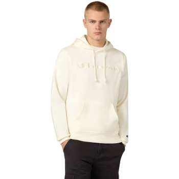 Bluza męska Champion Hooded Sweatshirt kremowa 220782 YS084 L