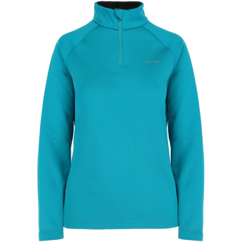 Bluza damska VIKING Jukon Half Zip turkusowa   M
