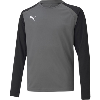 Bluza bramkarska dla dzieci Puma teamPACER GK LS Jersey szara 704939 43  164cm