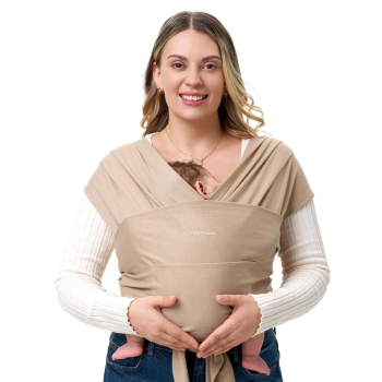 Momcozy Baby Wrap Carrier Jasno-brązowy | Nosidełko |