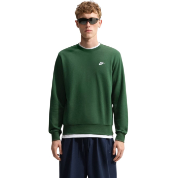 Bluza męska Nike Club FT zielona FN3888 323 2XL