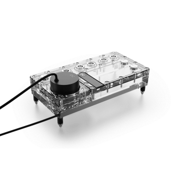 Alphacool Core Distro Plate 240 mm Lewa z VPP, ARGB - Akryl