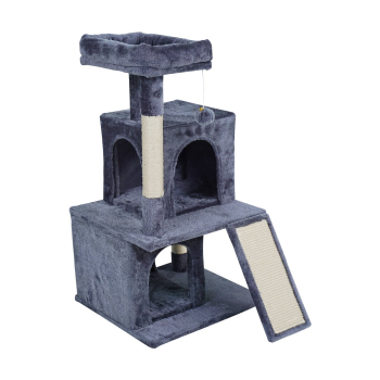 Drapak dla kota 49x46x91 cm , ciemno-szary, REBEL ANIMALS