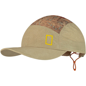 Czapka z daszkiem BUFF 5 PANEL EXPLORE CAP GEOS BRINDLE   one size