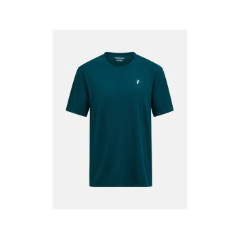 Koszulka mÄ™ska PEAK PERFORMANCE M Wool-Blend Shortsleeve kolor zielony - XL