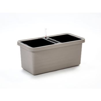 URBALIVE BERBERIS DUO Donica samonawadniająca 78 x 39 cm, jasnoszary