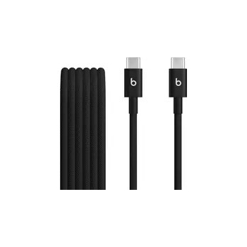 Apple Beats USB-C do USB-C plecione 1.5 m czarne 2 sztuki
