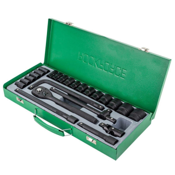 SET OF SOCKETS AND ADAPTERS 24PCS