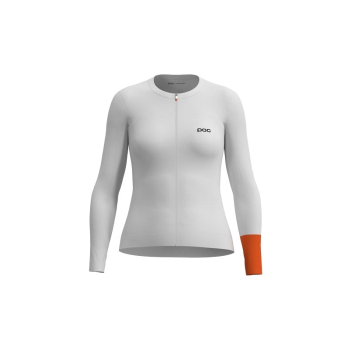 Koszulka rowerowa POC W's Cadence L/S Jersey biaĹ‚a - S
