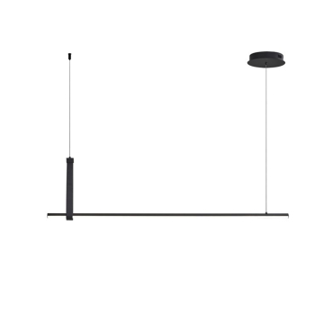LUMINAIRE PENDANT 20W LED BLACK 1200LM