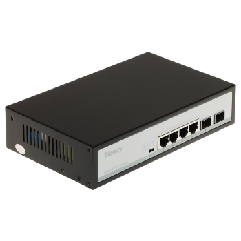 SWITCH POE TC-P3S06 SPEC:H/0402/AT/60 4-PORTOWY SFP TIANDY