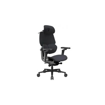 Fotel gamingowy ThunderX3 FLEX Pro, ergonomiczny - Tkanina, szary