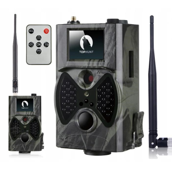 TOPHUNT FOTOPUŁAPKA KAMERA LEŚNA HC300M 1080p 12MPX MMS GPRS SIM