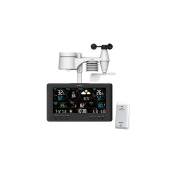 Stacja pogodowa Sencor SWS 12500 WiFi / kolorowy wyświetlacz LCD / Wi-Fi
