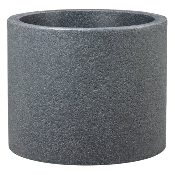 FLOWERPOT PLAS 130/50 SCHWARZ-GRANIT D50