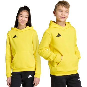 Bluza dla dzieci adidas Entrada 26 Hoody żółta JZ6564 164cm