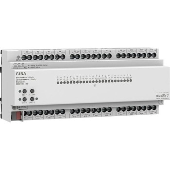 GIRA aktor przekaźnikowy/żaluzjowy 24x/12x 16 A standard KNX ONE 503000