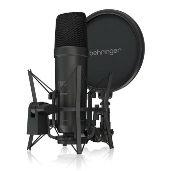 Behringer TM1 DARK EDITION Zestaw do nagrań: mikrofon wielkomembranowy + akcesoria