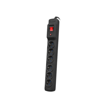 LISTWA ZASILAJĄCA ARMAC MULTI M6 10M 6X 230V PL CZARNA
