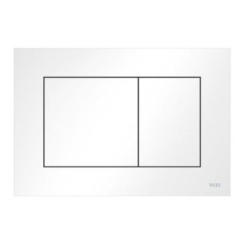 TECENOW TOILET PUSH PLATE WHITE