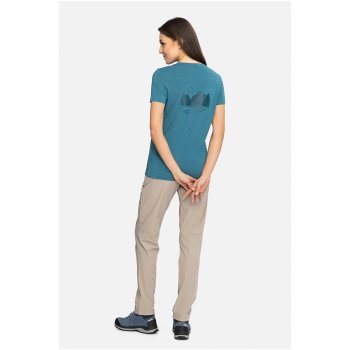 T-shirt damski VIKING Morain Bamboo Lady niebieski   XL